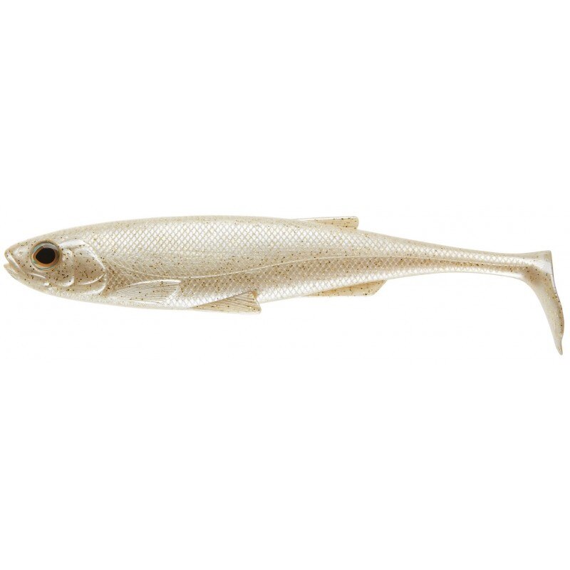 Shad Daiwa Duckfin Live Uv Pearl 10 Cm, 3 Buc/Plic