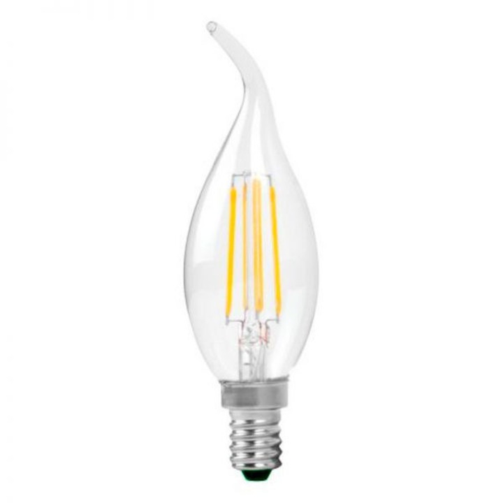 LED Крушка E14 C35T FILAMENT OPTONICA,4W,4500K,неутрална светлина