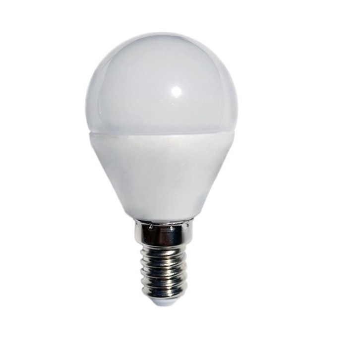 LED Крушка Е14 G45 OPTONICA,6W,2700K,топла светлина
