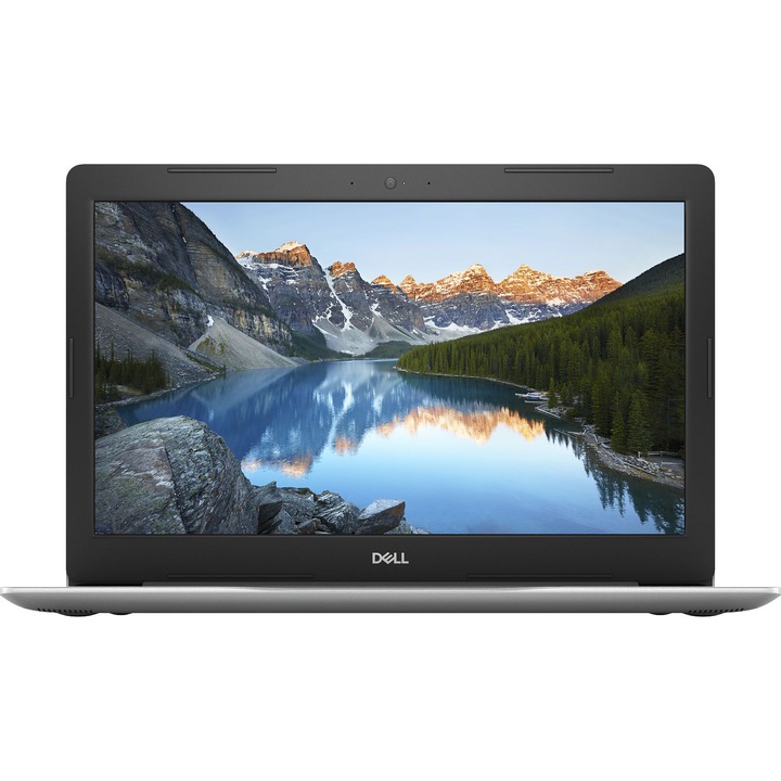 Laptop Dell Inspiron 5570 cu procesor Intel® Core™ i5-8250U pana la 3.40 GHz, Kaby Lake R, 15.6", Full HD, 8GB, 1TB + 128GB SSD, AMD Radeon™ 530 4GB, FPR, Linux, Platinum Silver