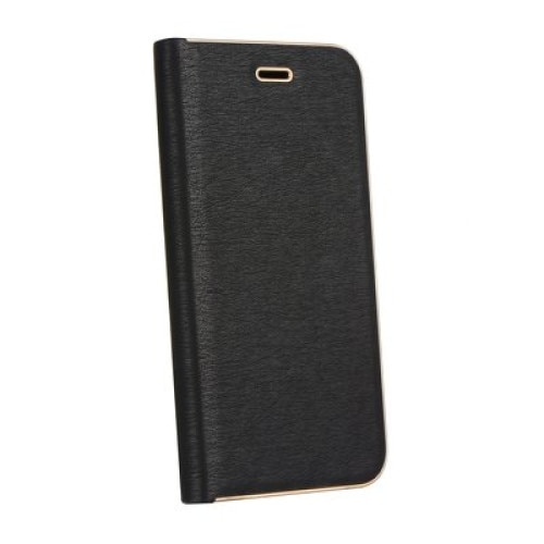 Husa protectie BOOK V-CASE pentru SAMSUNG GALAXY A8 2018 (A530) , din piele, flip orizontal, Negru