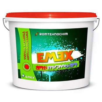 Vopsea Lavabila Antimucegai “EMEX”, Crem Pastel, Bidon 15 Litri Vopsea Lavabila Antimucegai “EMEX”, Crem Pastel, Bidon 15 Litri