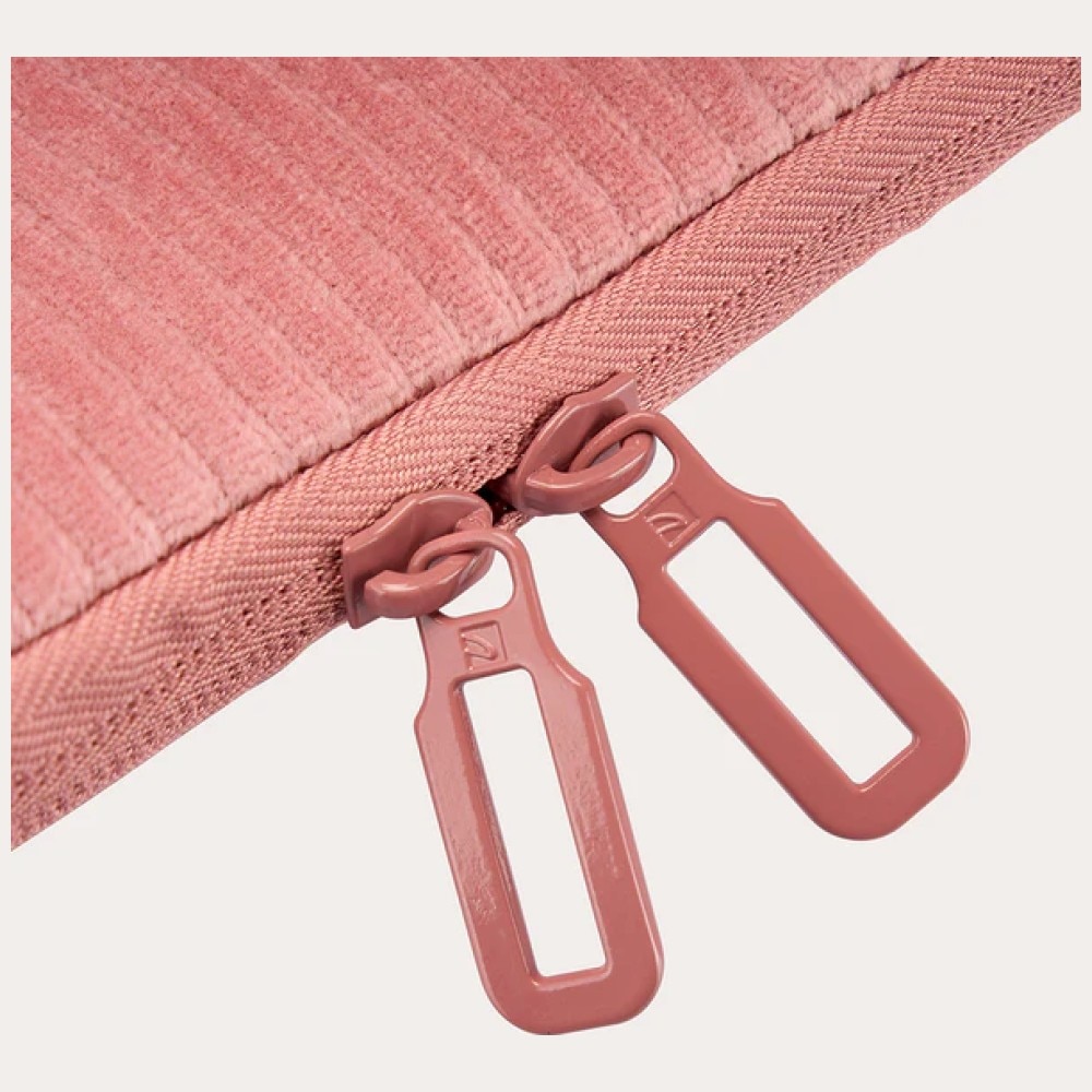 Geanta laptop Tucano Velluto 2 Sleeve roz 16"