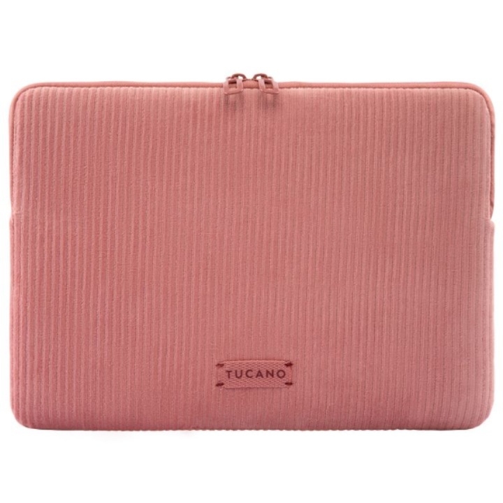 Geanta laptop Tucano Velluto 2 Sleeve roz 16"