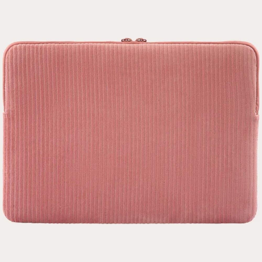 Geanta laptop Tucano Velluto 2 Sleeve roz 16"