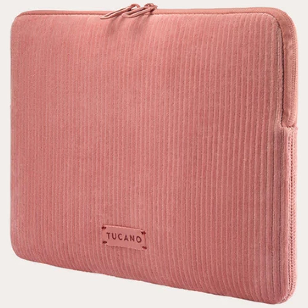 Geanta laptop Tucano Velluto 2 Sleeve roz 16"