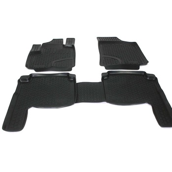 Set 4 covorase/presuri tavita din cauciuc negru antiaderent Hyundai Santa Fe 2006-2012 Set 4 covorase/presuri tavita din cauciuc negru antiaderent Hyundai Santa Fe 2006-2012