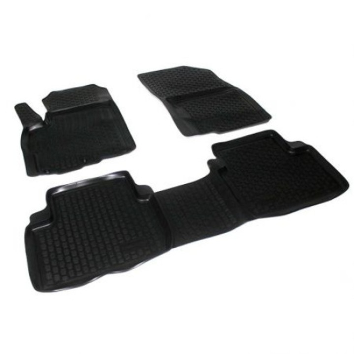 Set covoare cauciuc stil tavita Nissan Qashqai I 2007 -2013