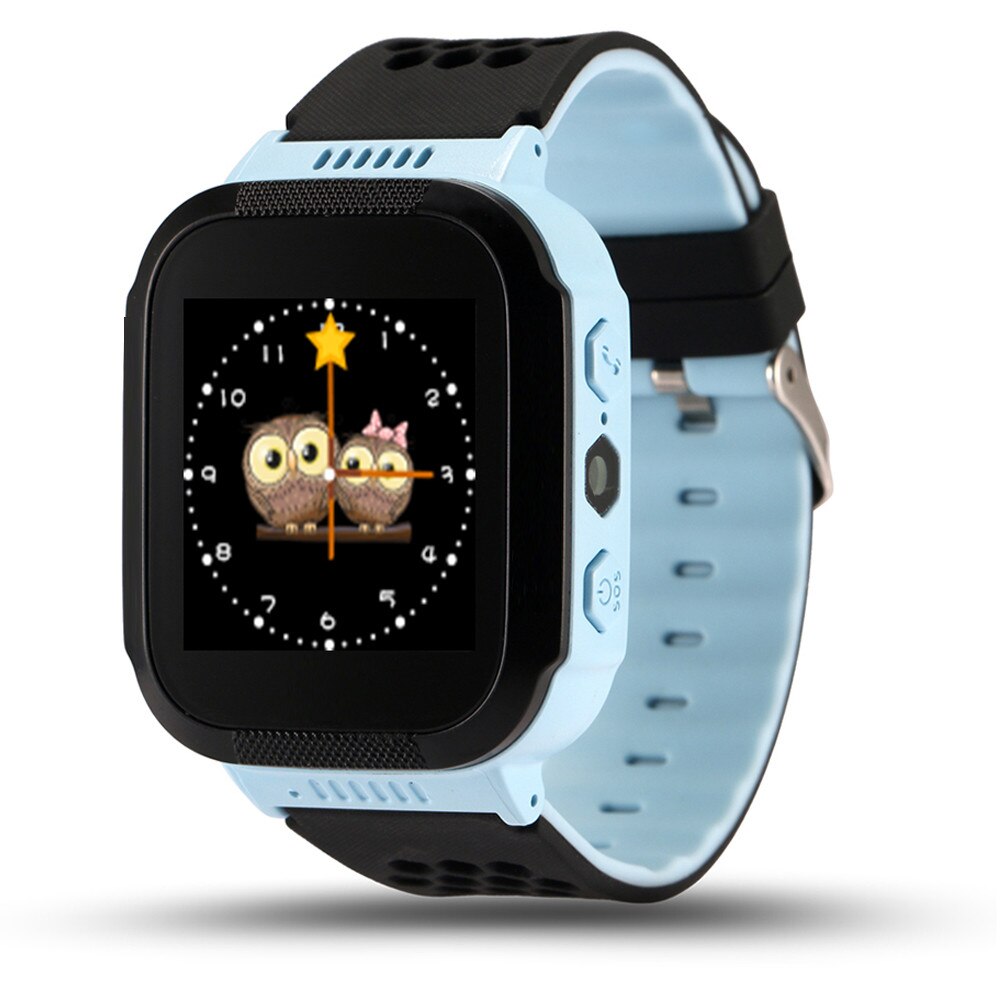 GPS Smart Watch pentru Copii Urmariti copii Urmarire a locatiei, apel SOS, Call Monitor de la distanta Q528 Blue