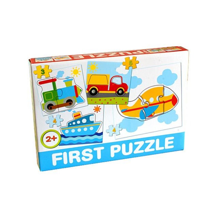 Járműves Bébipuzzle - D-Toys