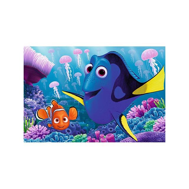 Puzzle Trefl Finding Dory puzzle cu sclipici 50 piese
