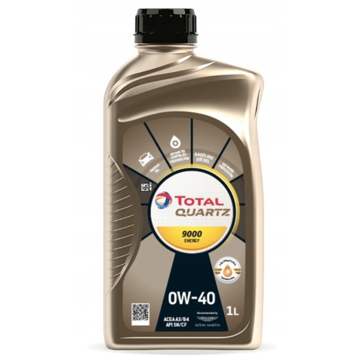 Моторно масло Total Quartz 9000 Energy 0W40 синтетично 1L
