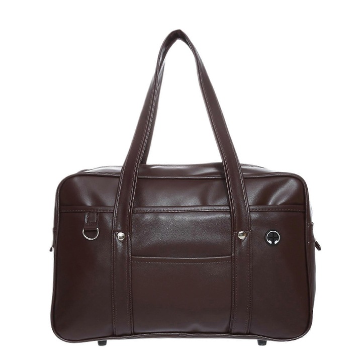Geanta laptop multifunctionala, piele PU, multicolor, 40x26x14.5cm