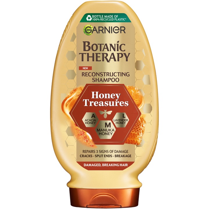 Garnier Botanic Therapy Honey & Propolis Hajbalzsam töredezett hajra, 200 ml