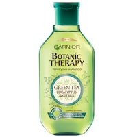 Sampon Garnier Botanic Therapy Green Tea & Eucaliptus & Citrus pentru par normal spre gras, 400 ml
