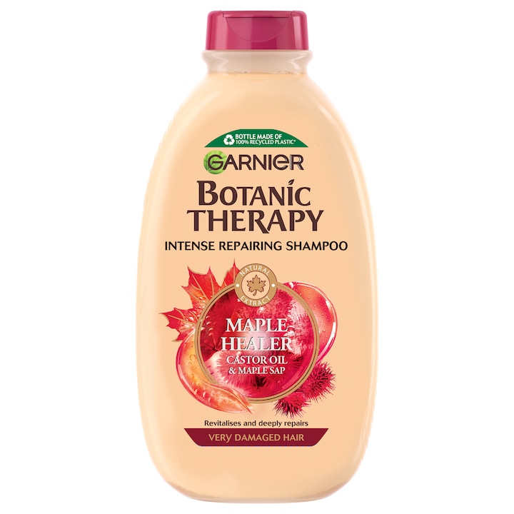 Sampon Garnier Botanic Therapy, Sirop de Artar & Ulei de Ricin, pentru Par Fragil cu Tendinta de Cadere, 400 ml