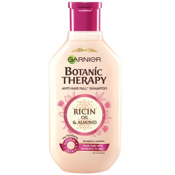 Sampon Garnier Botanic Therapy Ricin Oil & Almond pentru par cu tendinta de cadere, 400 ml Sampon Garnier Botanic Therapy Ricin Oil & Almond pentru par cu tendinta de cadere, 400 ml