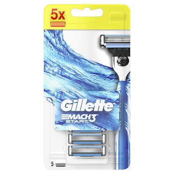 Rezerve aparat de ras Gillette Mach3 Start, 5 buc Rezerve aparat de ras Gillette Mach3 Start, 5 buc