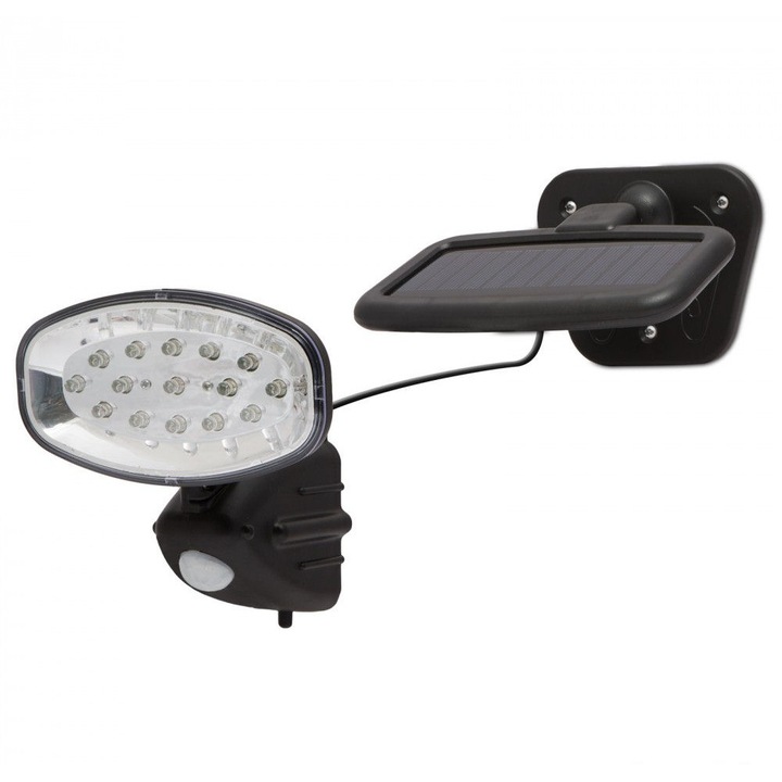 LED-es szolár kültéri lámpa - mozgás és fényszenzorral (55269)