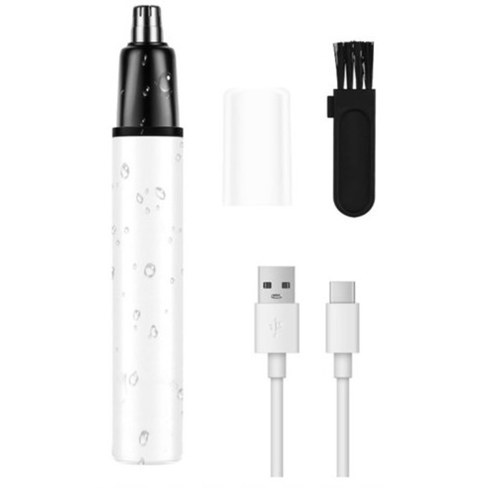Aparat de tuns multifunctional, USB, inox, rezistent la apa, compact