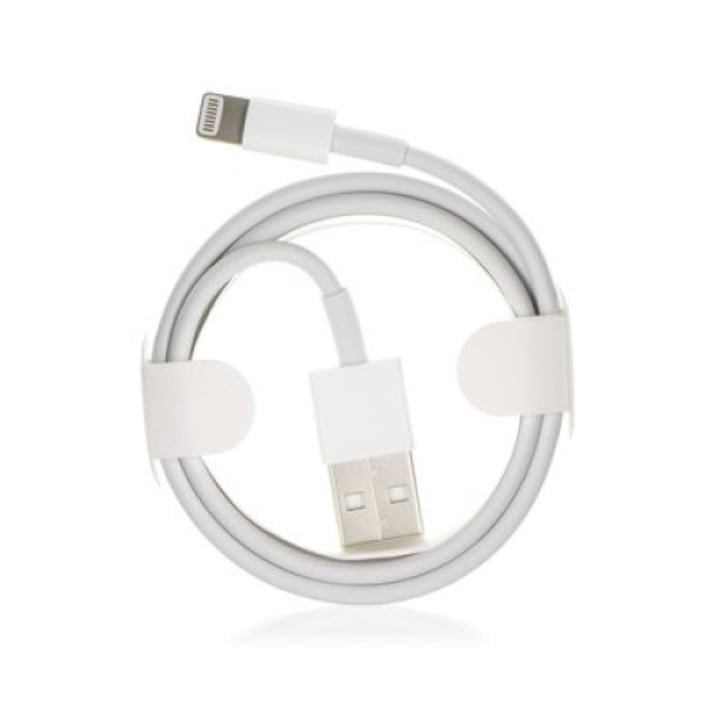 Cablu USB original, Apple, MD818ZM/A iPhone 7/8/X, alb