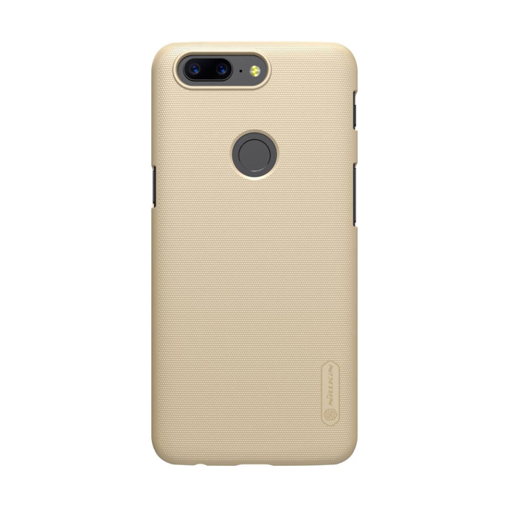 Husa Nillkin Frosted pentru OnePlus 5T, auriu