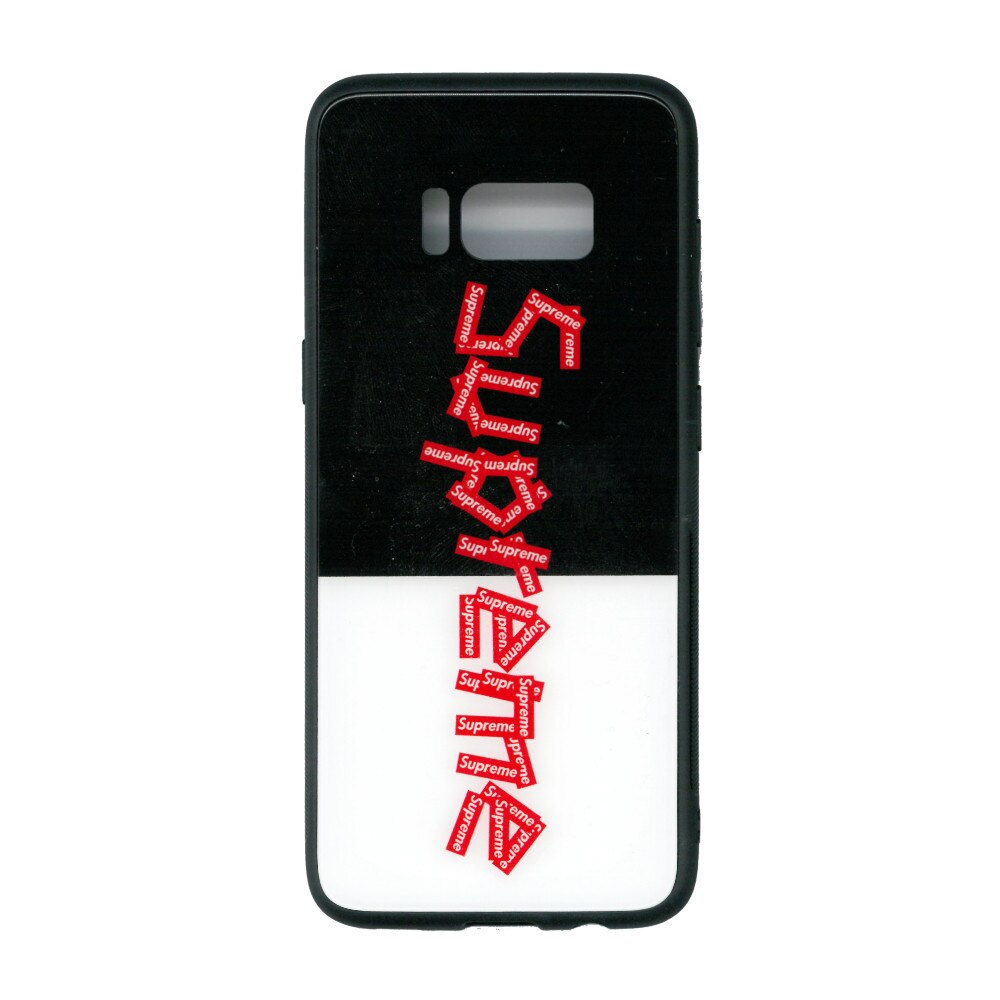 Husa cu spate de sticla EuroCELL pentru Samsung S8 , supreme