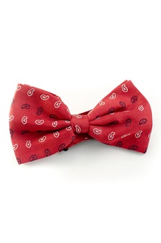 Papion London Tailors, rosu, 100% matase naturala Papion London Tailors, rosu, 100% matase naturala