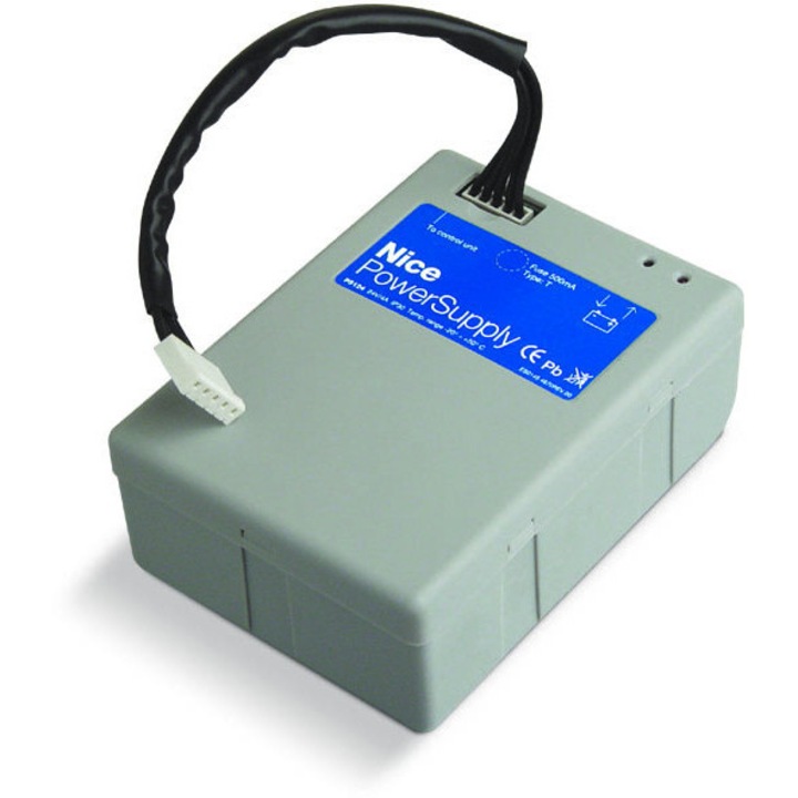 Sursa alimentare Nice PS124, 24V, pentru automatizari porti si baterii de rezerva