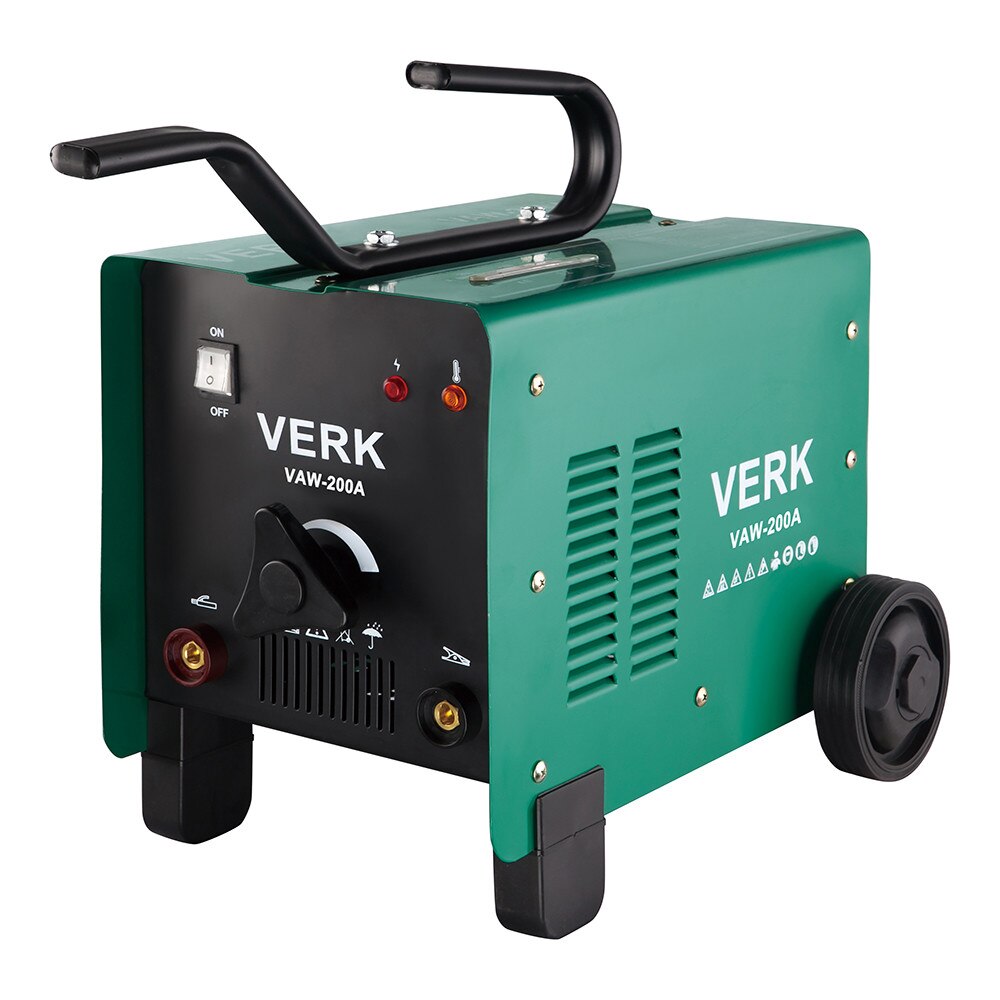 Aparat sudura Verk VAW-200A, electrod 2.5 - 4.0 mm, 19 Kg