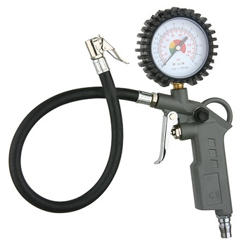 Pistol aer pentru umflat roti cu manometru Strend Pro Pistol aer pentru umflat roti cu manometru Strend Pro