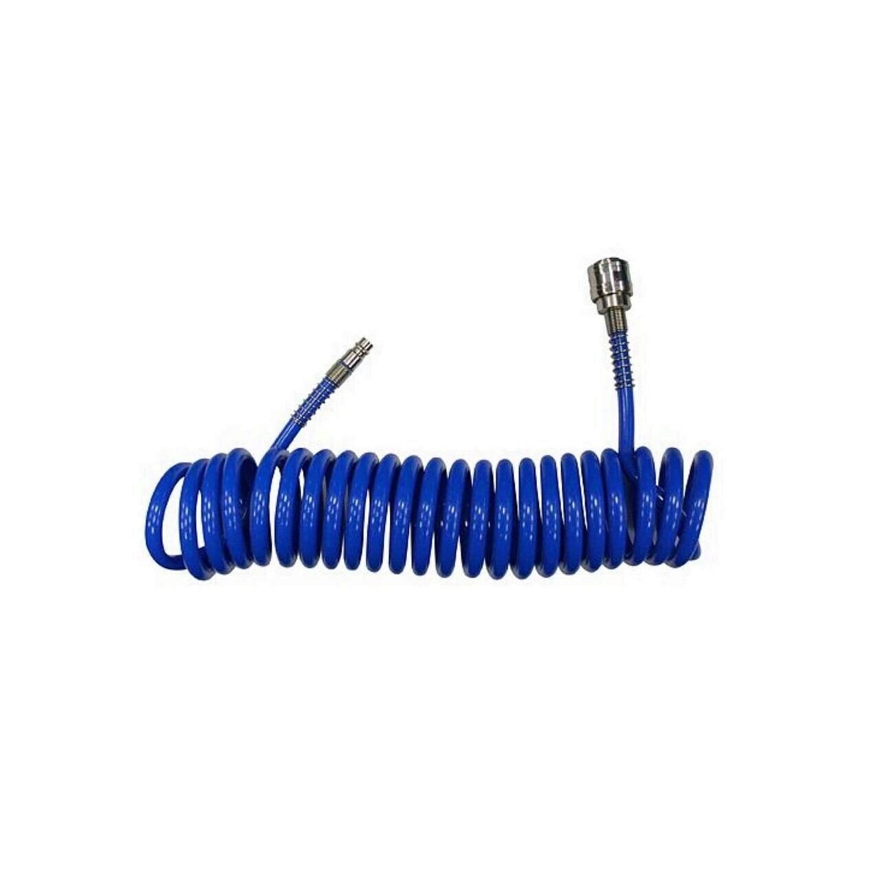 Furtun spiralat aer comprimat, Strend Pro Airtool PU010, cuplaj rapid 1/4