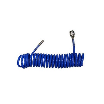 Furtun spiralat aer comprimat, Strend Pro Airtool PU010, cuplaj rapid 1/4 Furtun spiralat aer comprimat, Strend Pro Airtool PU010, cuplaj rapid 1/4