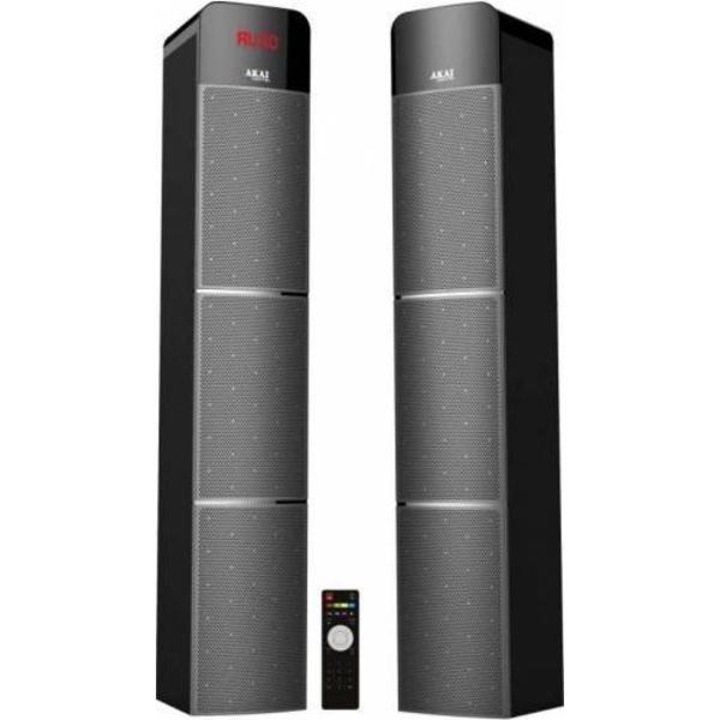 Активни тонколони Akai SS045A-STAR, Черни