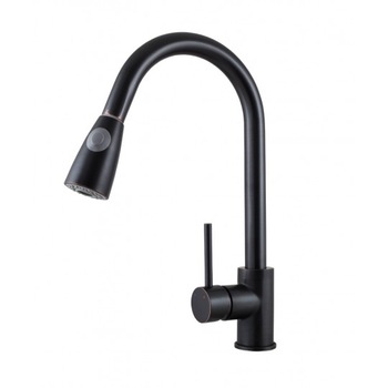 Baterie lebada TRENDY'S cu dus extractabil montare chiuveta bucatarie sau blat Baterie lebada TRENDY'S cu dus extractabil montare chiuveta bucatarie sau blat