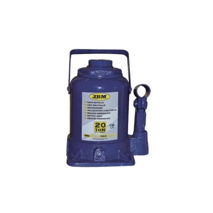 Cric hidraulic pentru masini cu garda joasa, JBM JB-50824, capacitate 20 tone