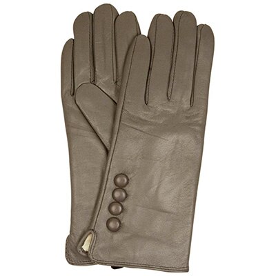 Manusi de piele Misia, Gri, L Standard