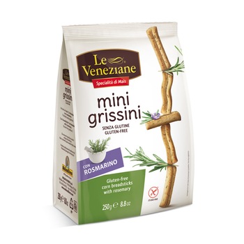 Mini grissini cu rozmarin 250g LEVENEZIANE Mini grissini cu rozmarin 250g LEVENEZIANE