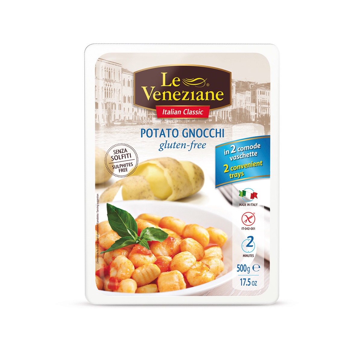 Gnocchi de cartofi Fara Gluten 500g LEVENEZIANE