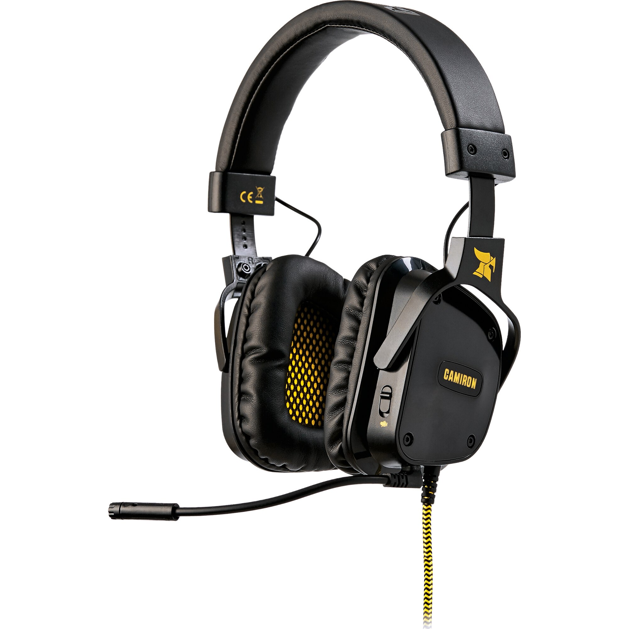 Casti gaming Serioux Camiron, USB, negru