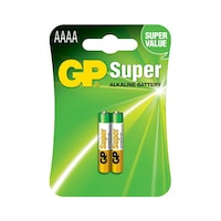 Baterii alkaline GP AAAA LR61 1.5v 2bucati/set