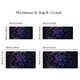 Mousepad gaming 60x30cm negru mov neon antiderapant