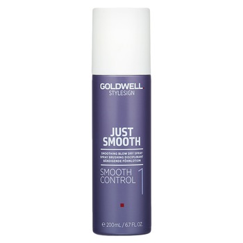Spray Goldwell StyleSign Just Smooth Smooth Controlde netezire pentru uscarea cu feonul 200 ml Spray Goldwell StyleSign Just Smooth Smooth Controlde netezire pentru uscarea cu feonul 200 ml