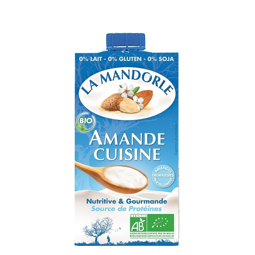 Crema vegetala de migdale, LaMandorle, 250ml