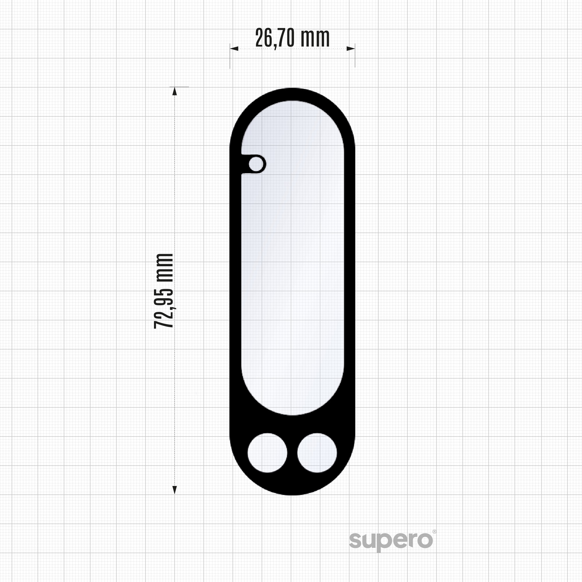 Folie de protectie pentru camera, Supero, compatibila Google Pixel 10 Pro XL, sticla securizata 9H, grosime 0, 30 mm, include set aplicare (laveta umeda + uscata), cadru negru transparent