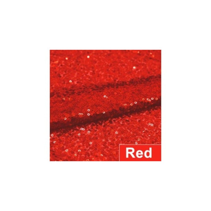 Material textil plasa densa cu paiete 3MM pentru decor nunta, alb