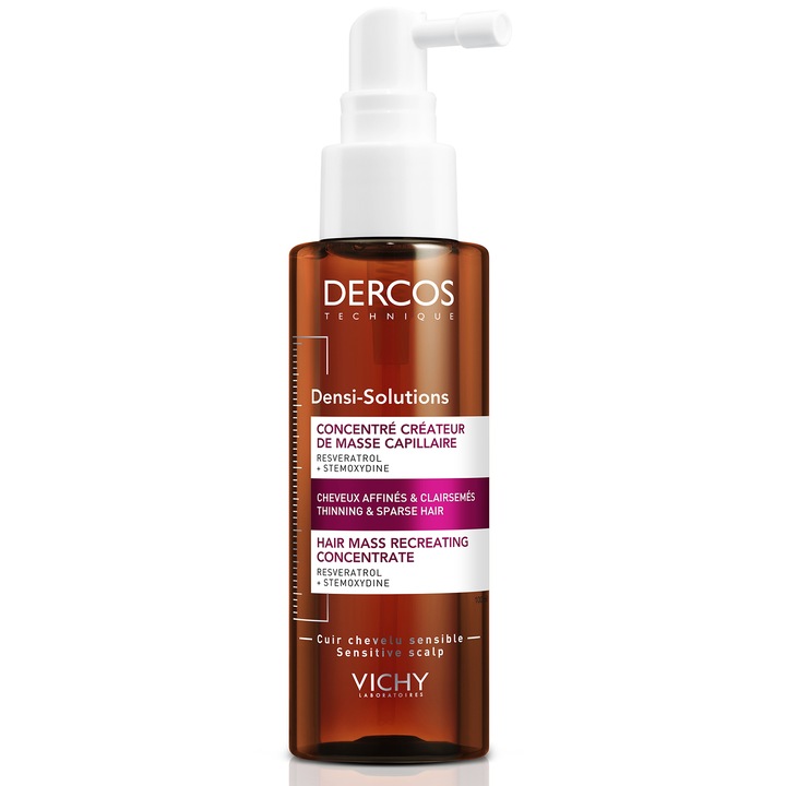 Tratament Vichy Dercos Densi-Solutions densificator pentru par subtire cu tendinta de cadere, 100 ml