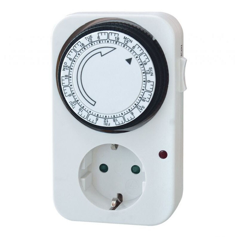 Priza programabila, 24h/15m, 3500 W, IP20, Home