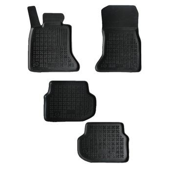 Covoare / Covorase cauciuc BMW Seria 5 F10 / F11 2010-2013 Pre-Facelift presuri stil tip tavita Rezaw Covoare / Covorase cauciuc BMW Seria 5 F10 / F11 2010-2013 Pre-Facelift presuri stil tip tavita Rezaw