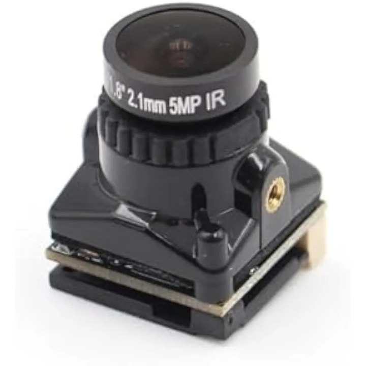 Камера FPV мини 1800TVL 5MP 2.1mm черна 19x19mm